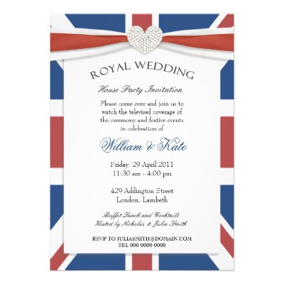 Royal Wedding Watch Party Invitations