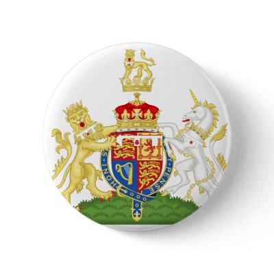 Royal Wedding - William & Kate Pinback Buttons
