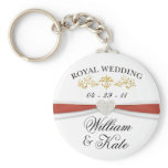 Royal Wedding - William &amp; Kate Elegant Keepsakes Key Chains