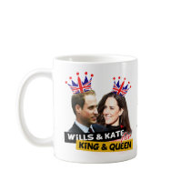 Royal Wedding William & Kate for King & Queen Mug mugs