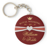 Royal Wedding - William &amp; Kate Keepsake Gifts Key Chain
