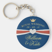 Royal Wedding - William & Kate Keepsake Gifts Key Chains