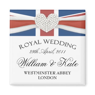 Royal Wedding - William &amp; Kate Keepsake Magnet