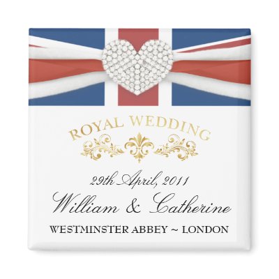 Royal Wedding - William & Kate Keepsake Magnet