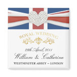 Royal Wedding - William & Kate Keepsake Magnet