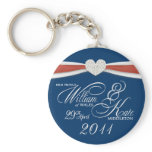 Royal Wedding - William &amp; Kate Key Rings Key Chains