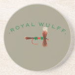 Royal Wulff Fly Drink Coaster