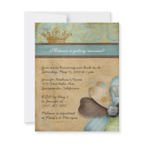 Royalty Bridal Shower Invitation