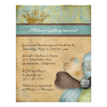 Royalty Bridal Shower Invitations