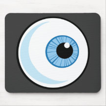 Royalty-Free-RF-Copyright-Safe-Blue-Eye-Ball EYEBA Mousepads