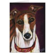 Royalty - Greyhound card
