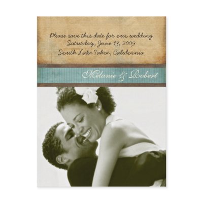 Royalty Save the Date Postcard by KrispysKingdom
