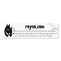 ROYNO Auto Decal Bumper Stickers