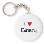 [RP] I {heart} Binary Key Chain