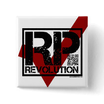 RP Revolution - Vote for Ron Paul Button