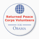 RPCVS For Obama Magnet