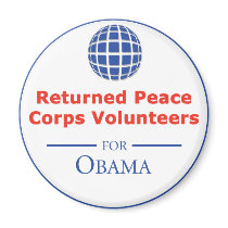 RPCVS For Obama Magnet