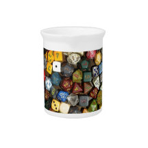 RPG game dice Drink Pitchers