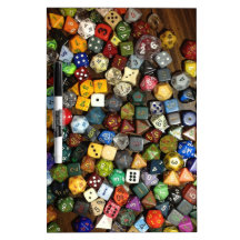 RPG game dice Dry-Erase Whiteboards