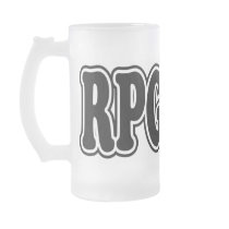 RPG "Loud Amps" Glass Mug 16oz of Fun!!