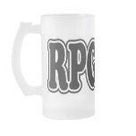 RPG "Loud Amps" Glass Mug 16oz of Fun!!