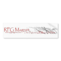 RPG Magnet Future bumper stickers by rpgmagnet RPG Magnet Future bumper stickers