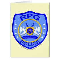 RPG Police cards