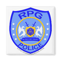 RPG Police magnets by thefrozenduck RPG Police magnets