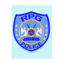 RPG Police postcards