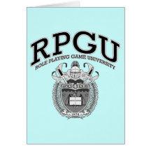 RPGU - B&W GREETING CARD