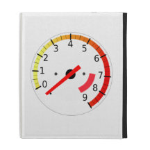 RPM Gauge iPad Folio Covers