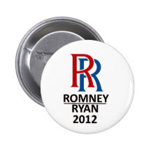 RR Romney Ryan '12 Pin