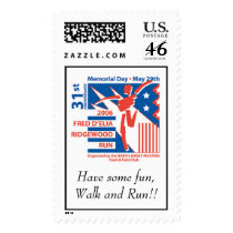 rrlogosmnoweb, Have some fun,Walk and Run!! postage