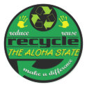 RRR The Aloha State stickers