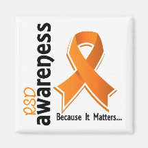 RSD Awareness 5 Reflex Sympathetic Dystrophy Magnets