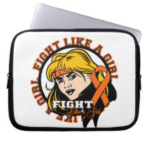 RSD Fight Like A Girl Attitude Laptop Computer Sleeve