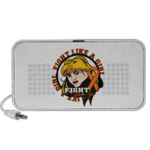 RSD Fight Like A Girl Attitude Notebook Speakers