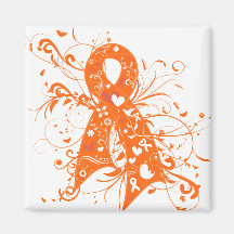 RSD Floral Swirls Ribbon Magnets