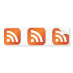 RSS Icon Bumper Sticker