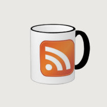 RSS Ringer Black Mug 11oz mugs