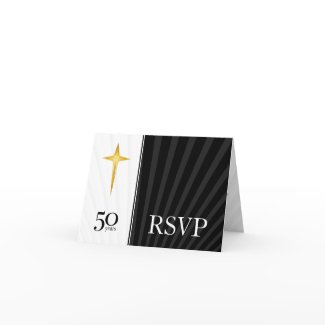 RSVP 50 Year Church Anniversary card