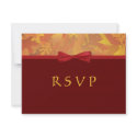 RSVP - Autumn Wedding Invitations invitation