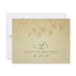RSVP - Autumn Wedding Invitations - Reply Cards