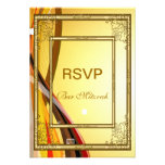 RSVP Bar Mitzvah Invitation Gold 2