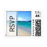 RSVP Beach Destination Wedding Postage