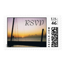 RSVP/Beach Ocean Postage Stamps