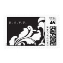 RSVP Black Damask Stamp by jessgilbert RSVP Black Damask Stamp