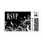 RSVP Black & White Stamp