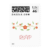RSVP -  Blossom Flowers - Postage postage