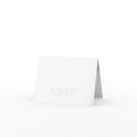 RSVP card front